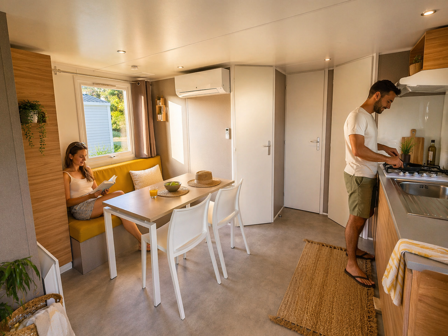 Mobilhome Poppy Intérieur Climatisation