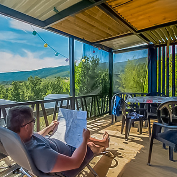 chalet confort noumea clim terrasse