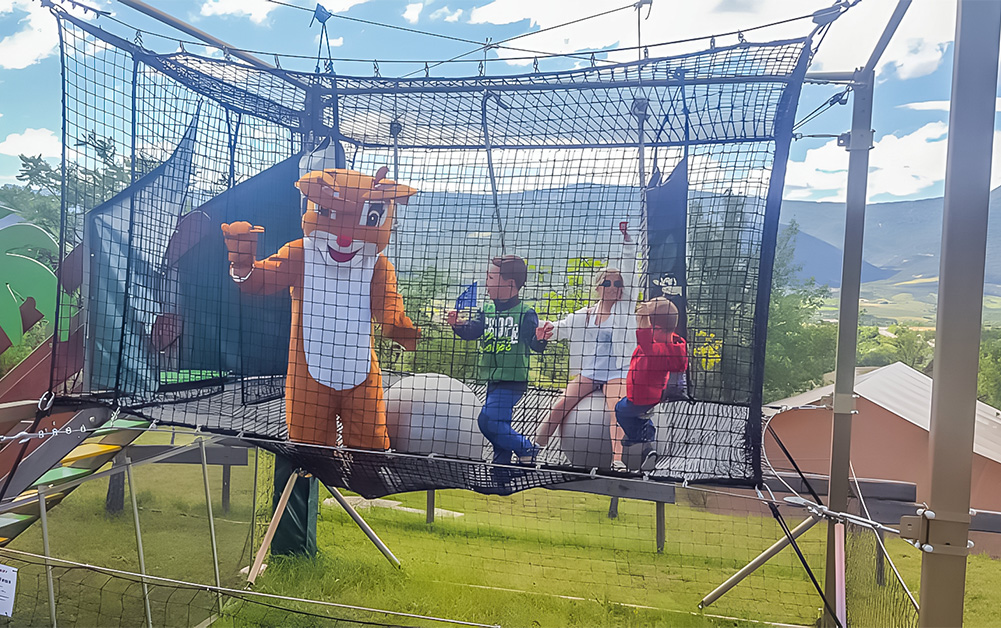 trampoline geant