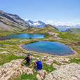 point de vue exceptionnel sur les alpes
