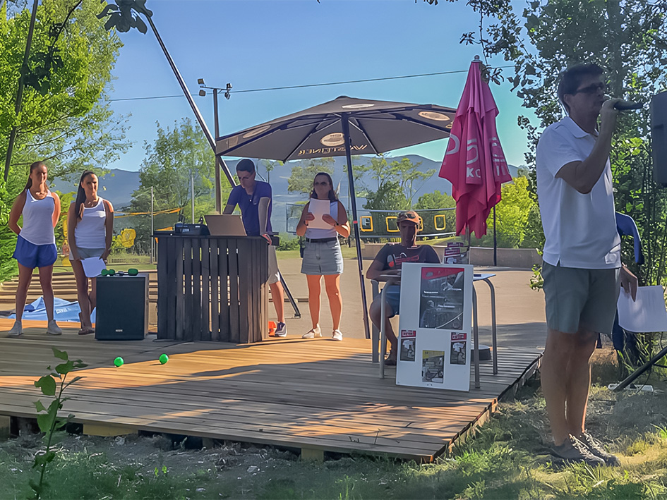 un camping avec toutes les informations a portee de main