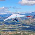 vol libre sur la montagne de chabre