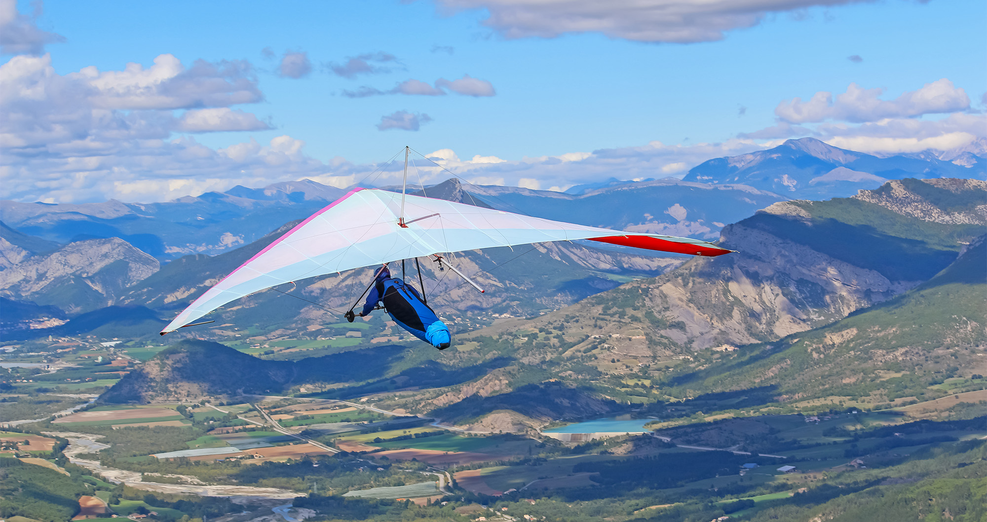 vol libre sur la montagne de chabre